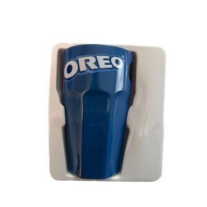 OREO Cookie Blue Drinking Ceramic Cup 5.25” NEW Cup Only